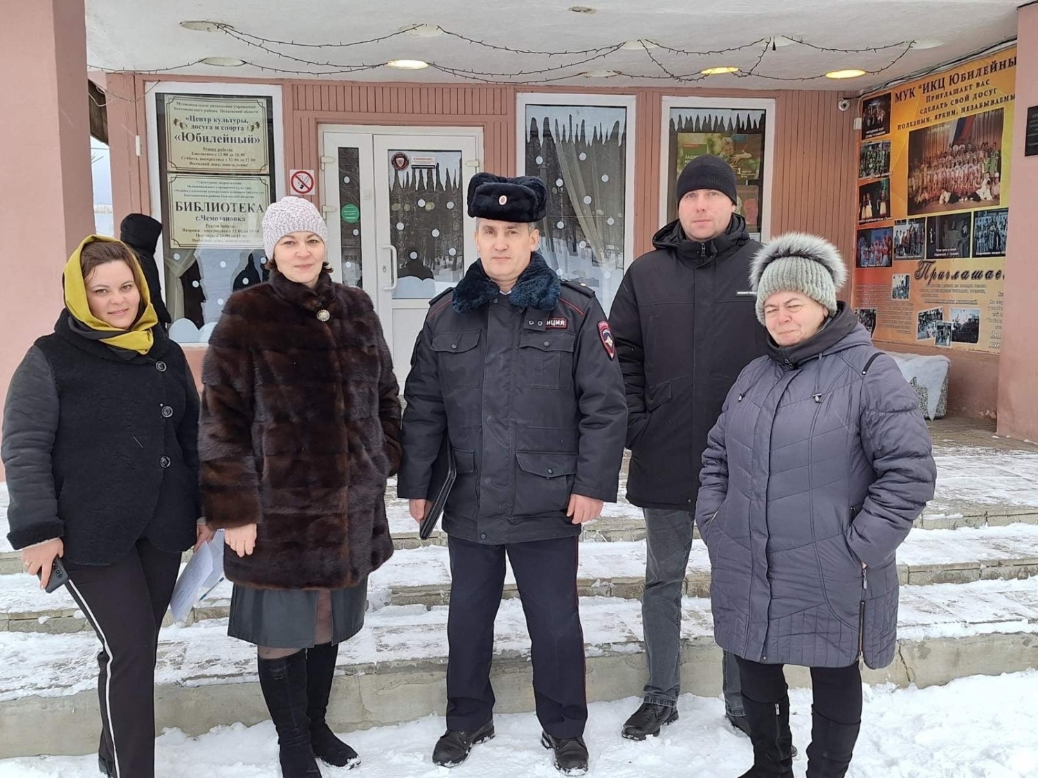 На территории села Чемодановка проведен рейд