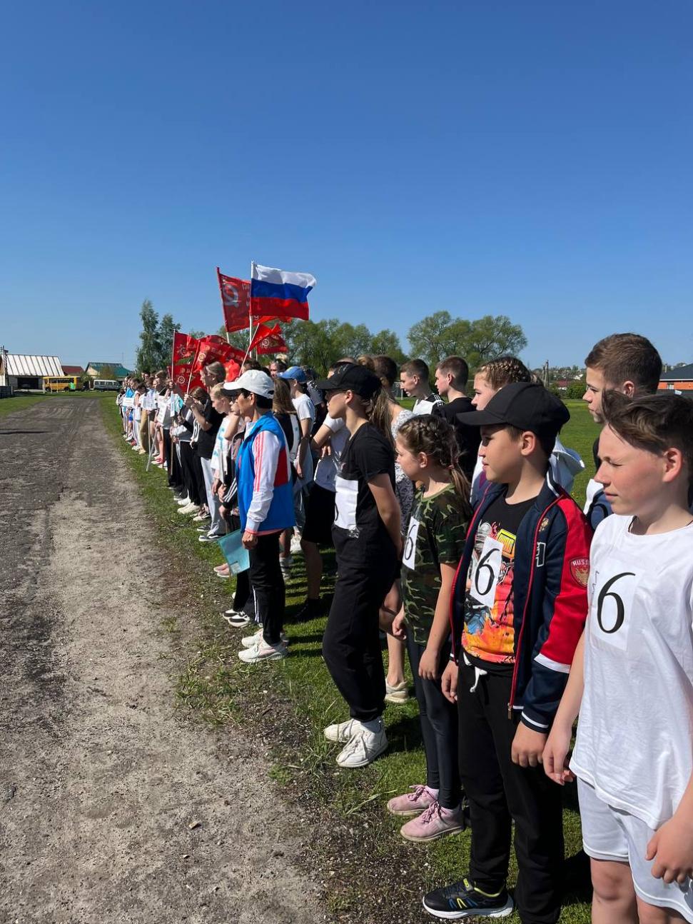 Состоялась легкоатлетическая эстафета