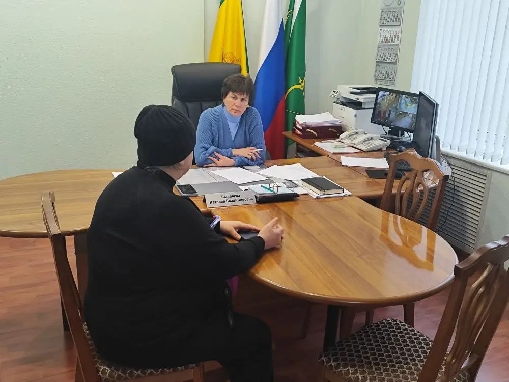 Глава Бессоновского района Наталья Шалдаева провела личный прием граждан