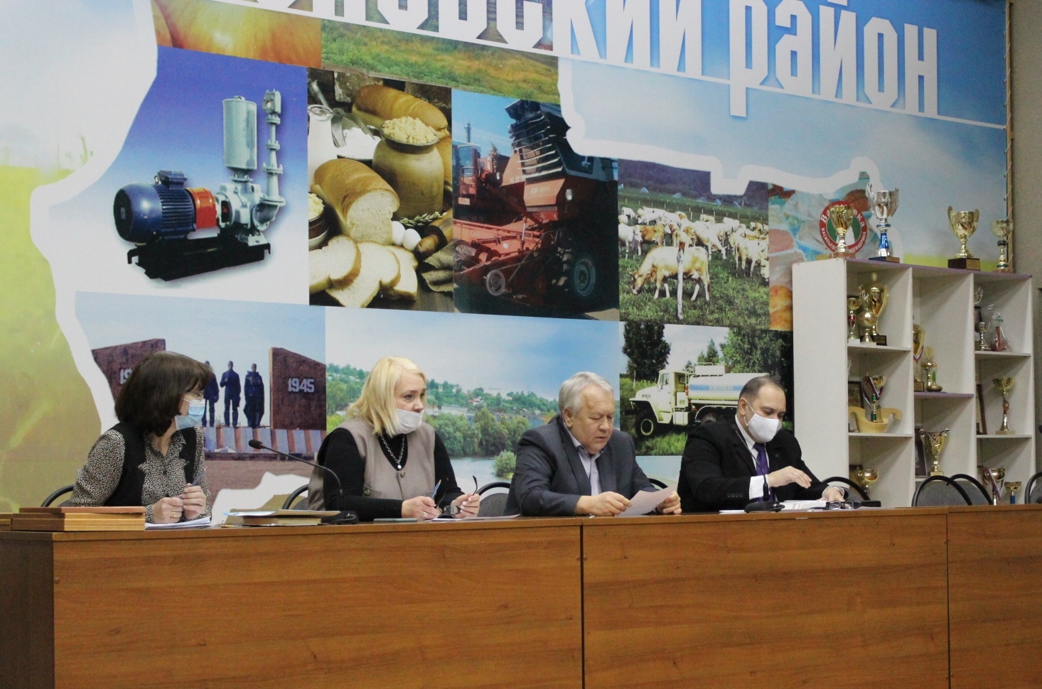Совместное заседание Совета общественности и ДНД Бессоновского района