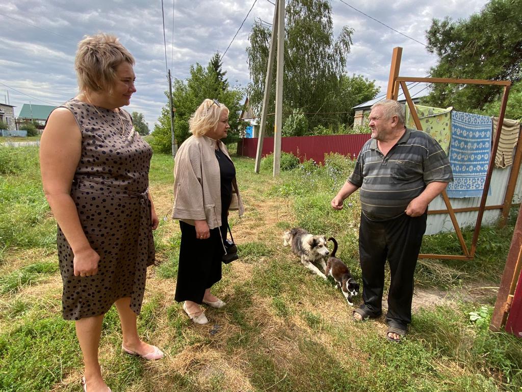 Посещение семьи, находящейся в трудной жизненной  ситуации.