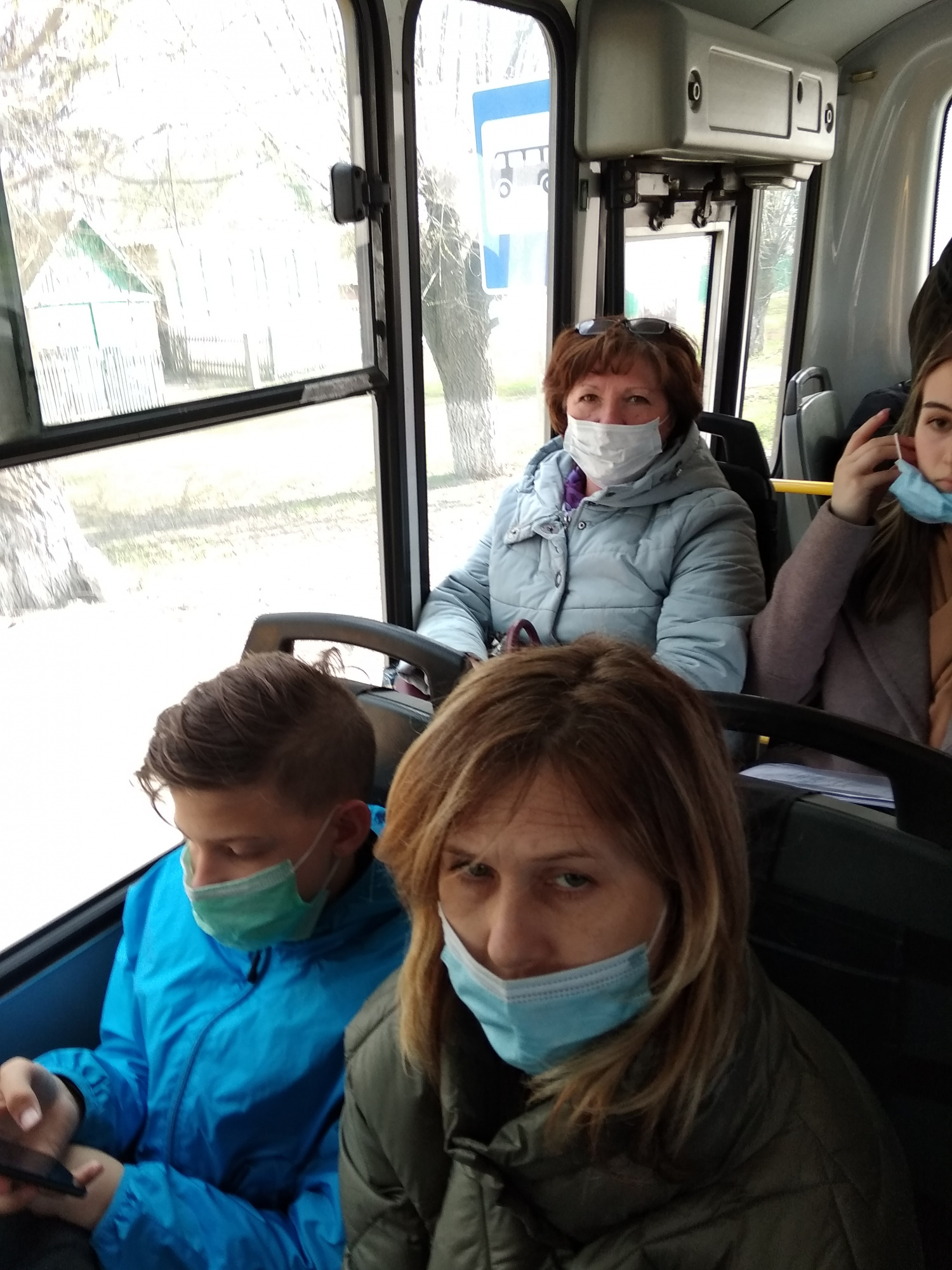 В селе Бессоновка проведен очередной рейд на пассажирском транспорте по соблюдению «масочного режима»