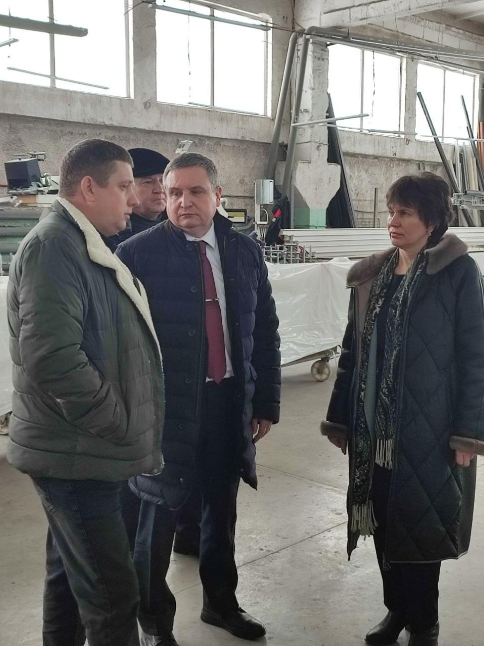 Уполномоченный по защите прав предпринимателей в Пензенской области Михаил Лисин  посетил  ООО «Мегапласт».