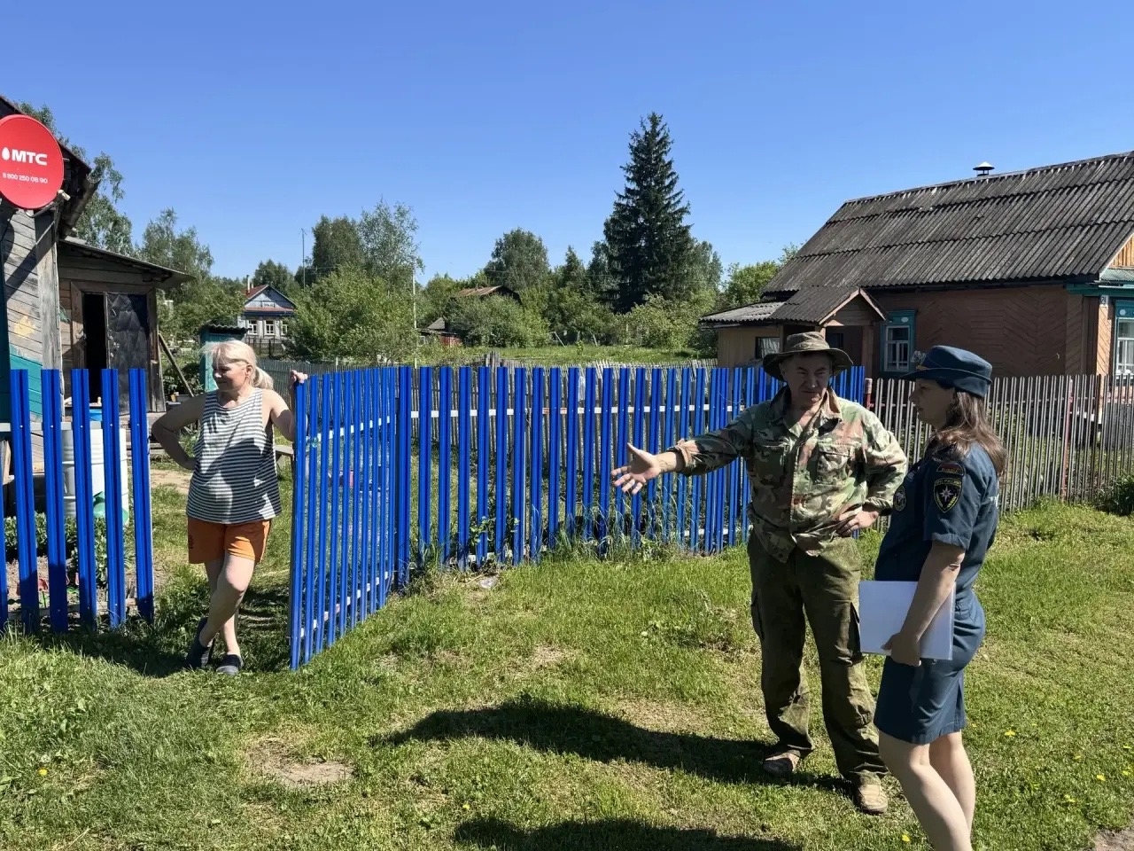 О проведение профилактического рейда по соблюдению правил пожарной безопасности на территории населённых пунктов Бессоновского района Пензенской области 