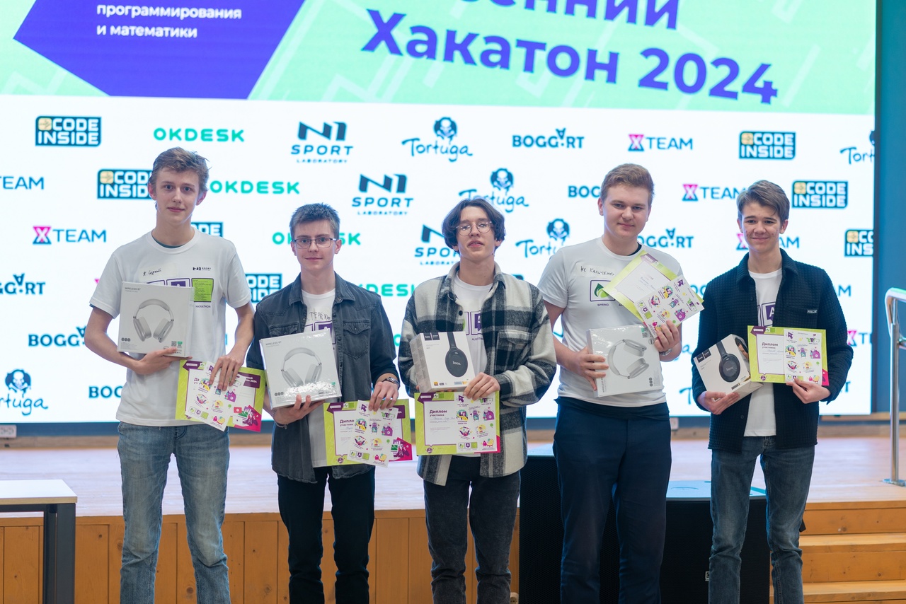 Весенний хакатон Школы программирования «Алгоритмика» в Центре "Ключевский" завершился победой школьников Бессоновского района