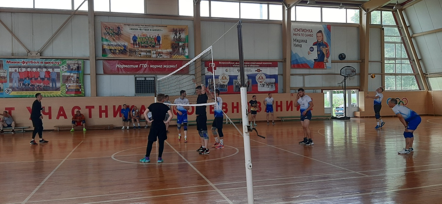 Зональный этап по волейболу в рамках проведения летних сельских спортивных игр Пензенской области