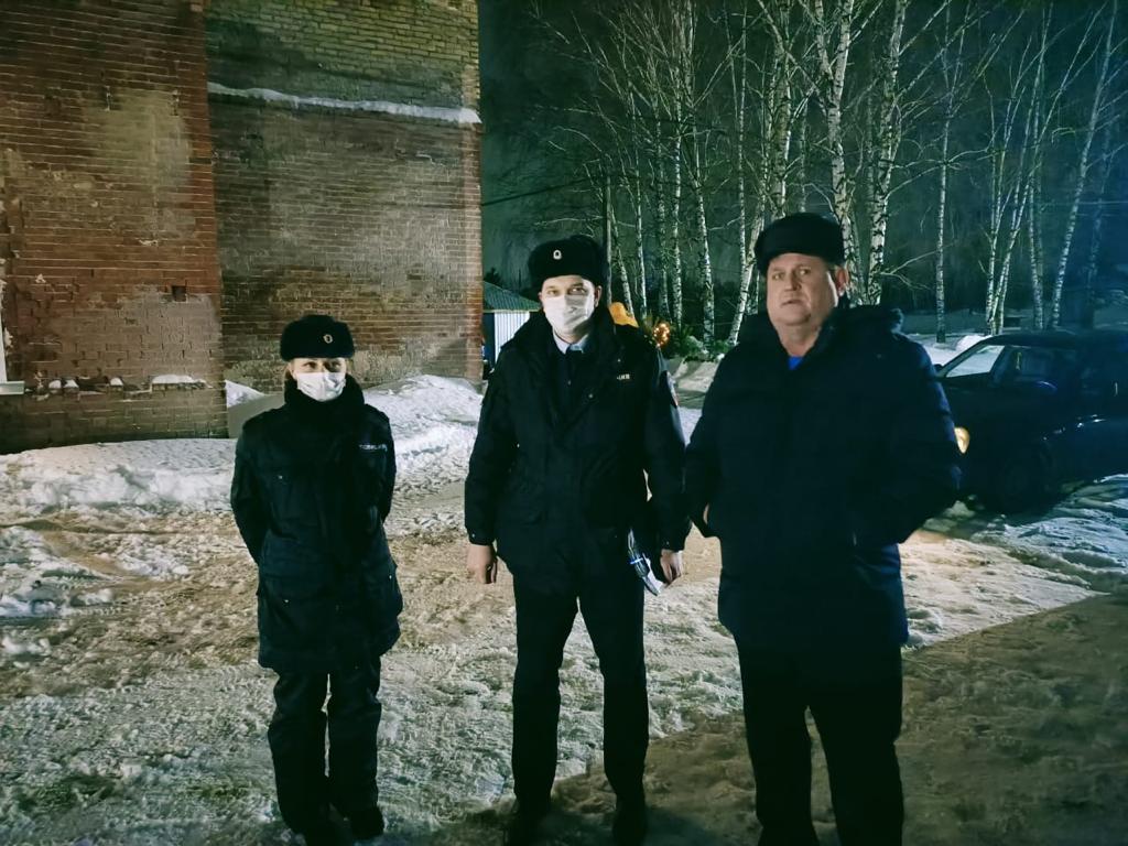 При проведении празднования Рождества Христова осуществлялось дежурство и охрана общественного порядка