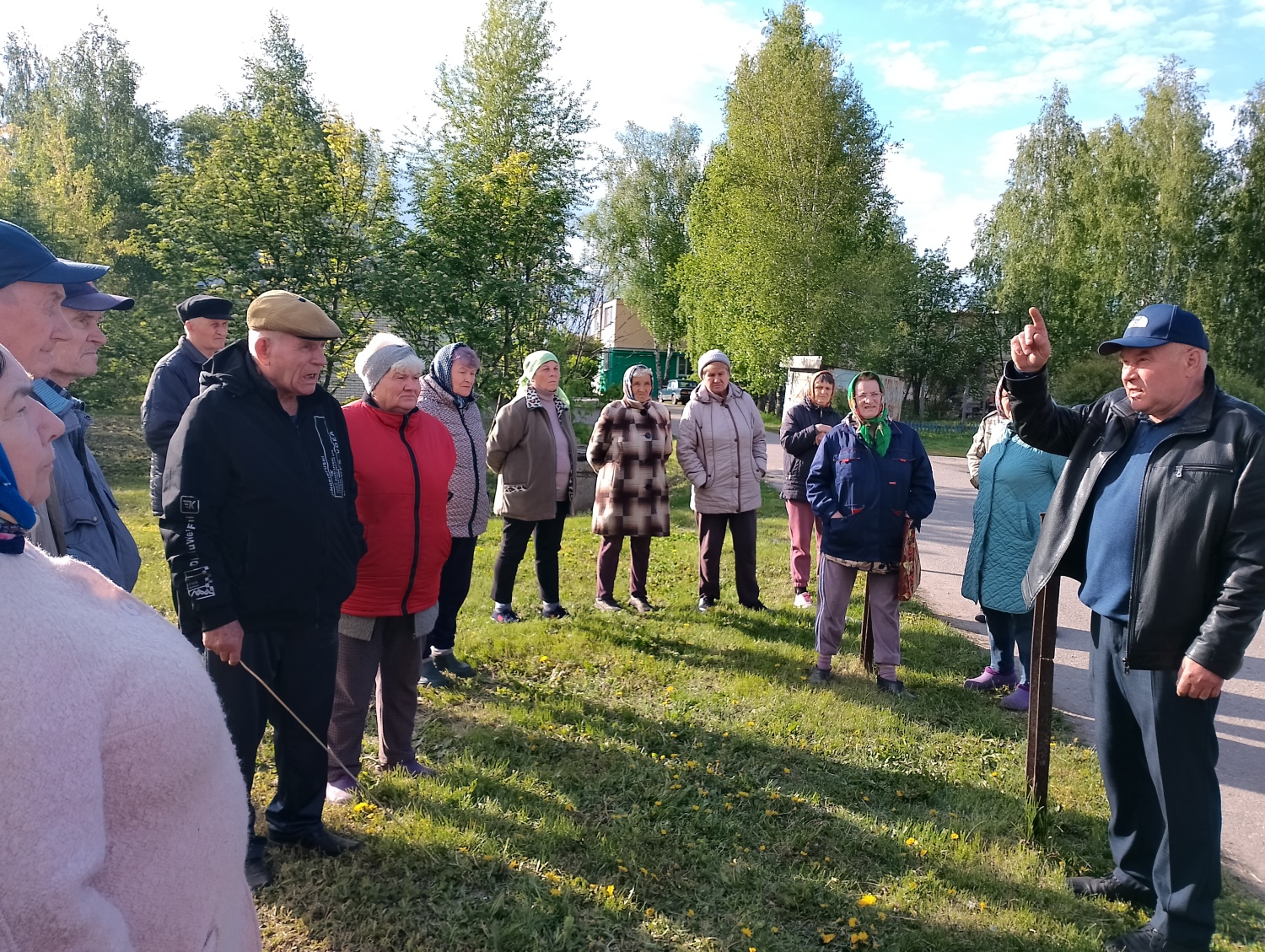 Встреча с населением в с.Степановка