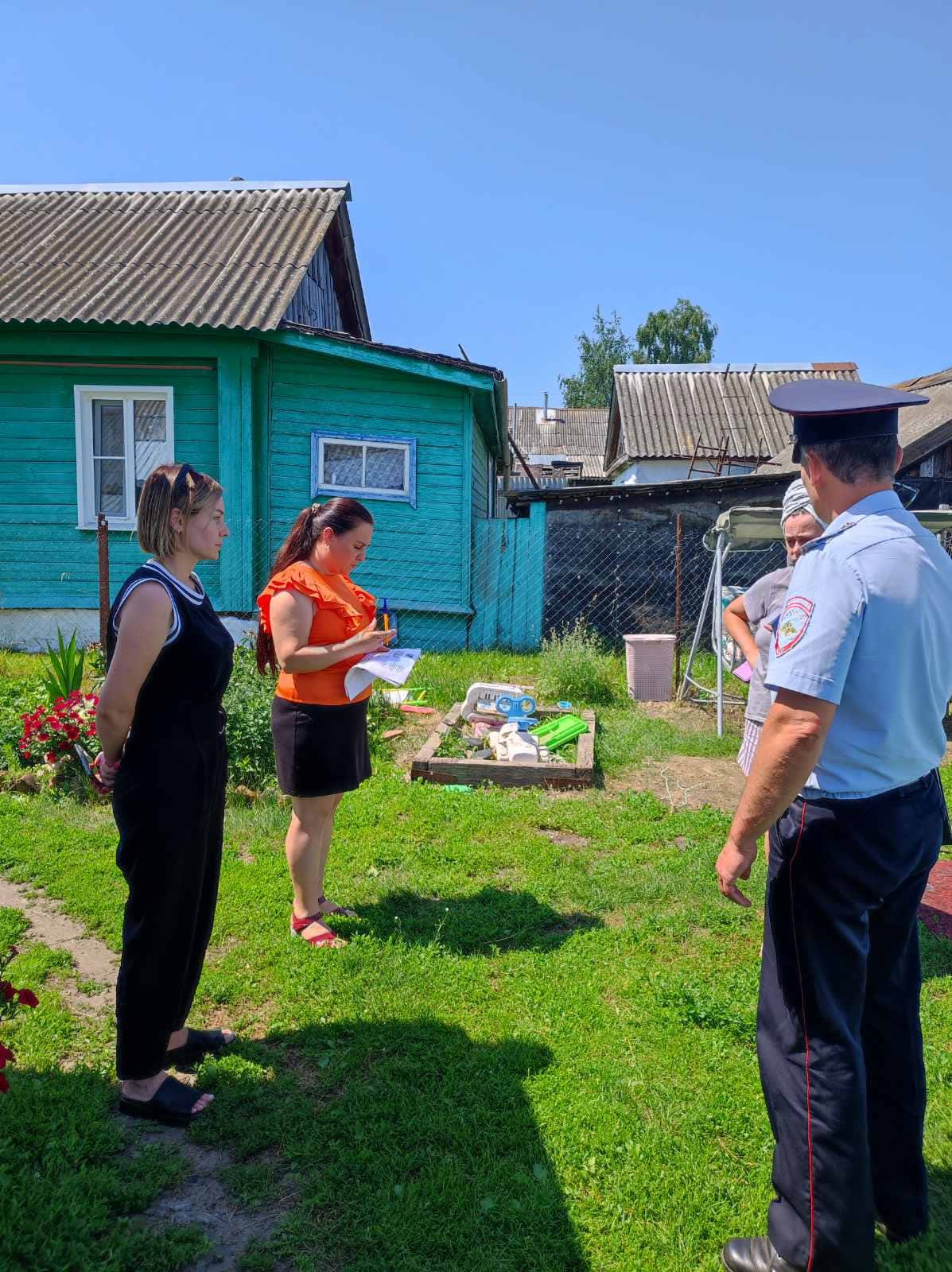 Внеплановый выезд по неблагополучным семьям