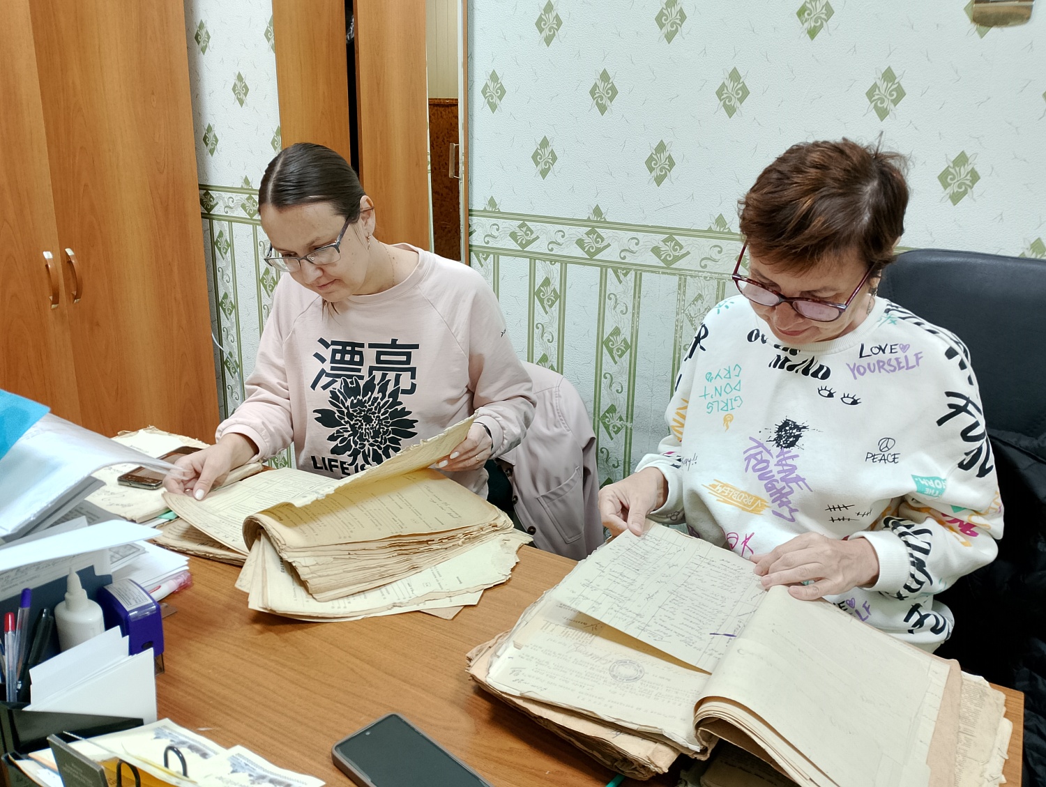 Организация исследовательской работы в архивном отделе администрации Бессоновского района