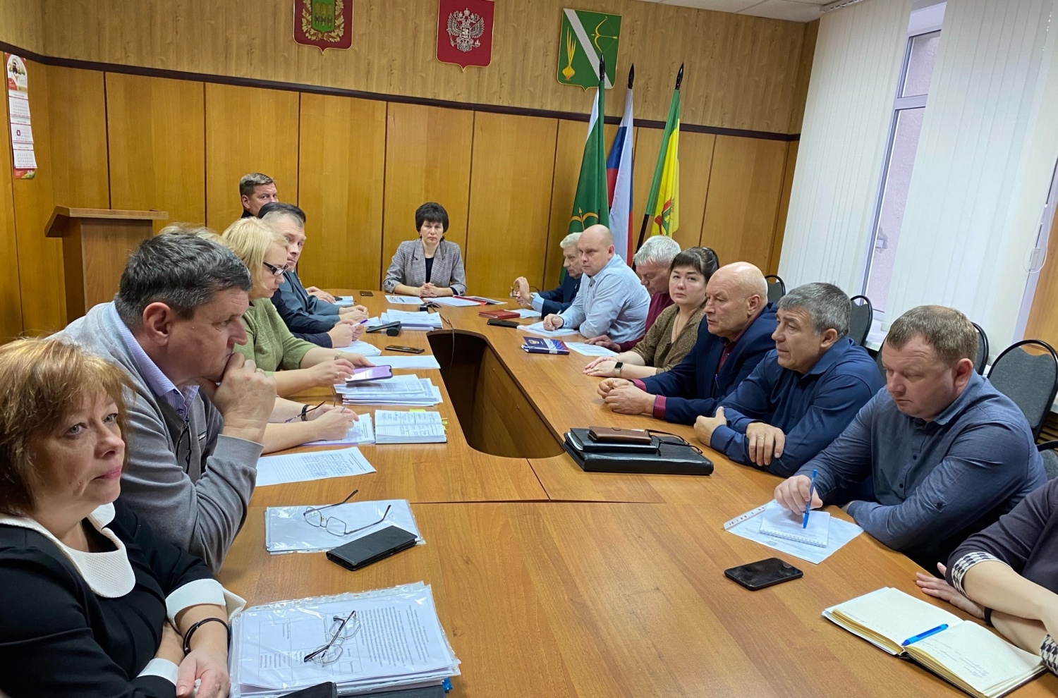 Состоялось совещание под руководством главы Бессоновского района Натальи Шалдаевой Состоялось совещание под руководством главы Бессоновского района Натальи Шалдаевой