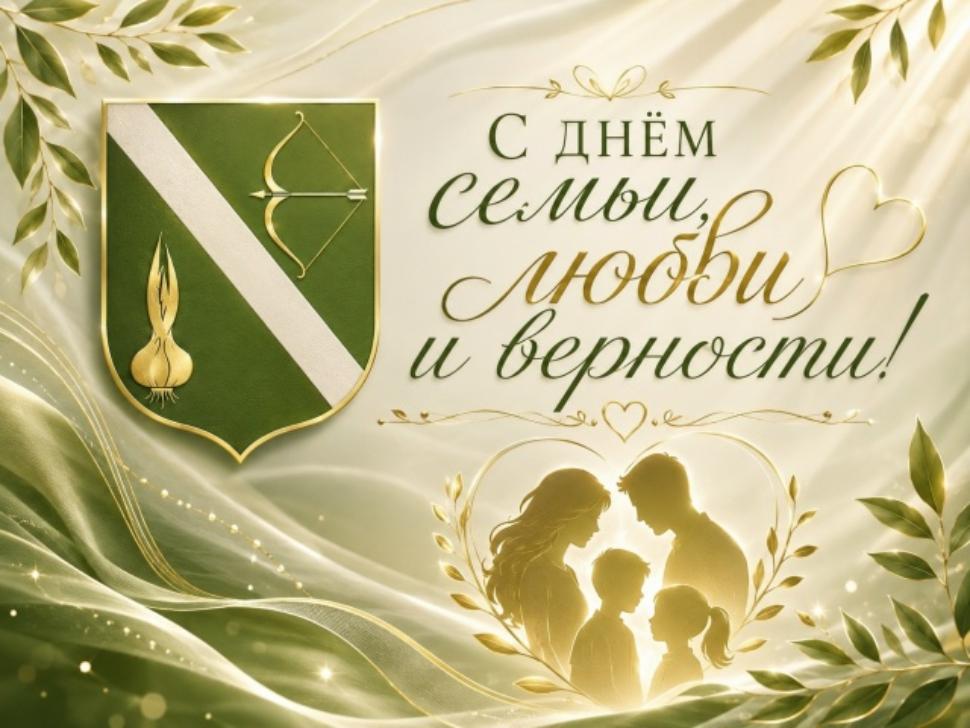 Поздравление главы Бессоновского района Натальи Шалдаевой С Днем семьи, любви и верности!
