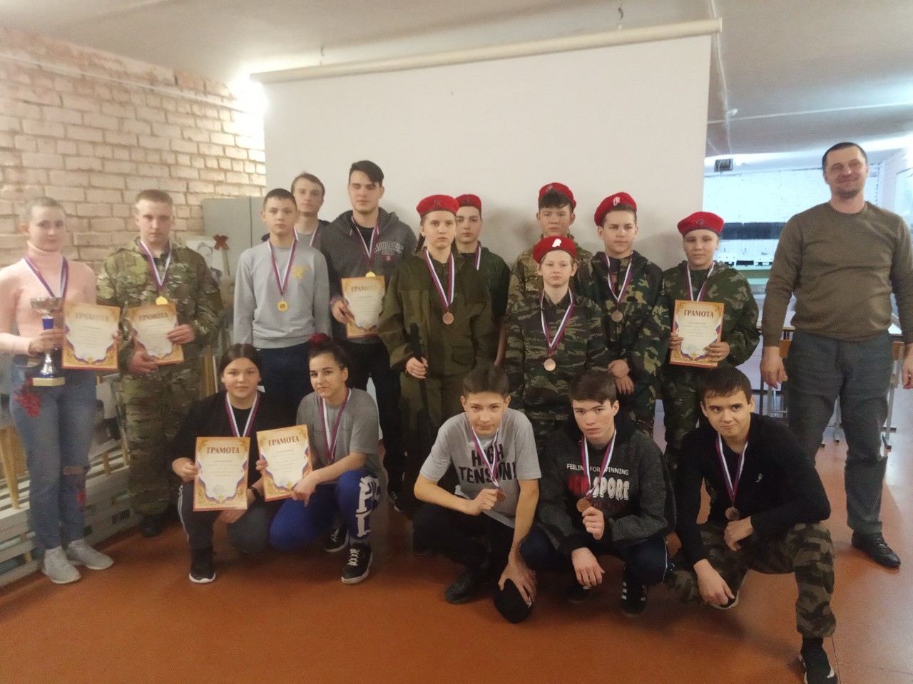В МБОУ СОШ с. Степановка состоялся Кубок Бессоновского района по пулевой стрельбе