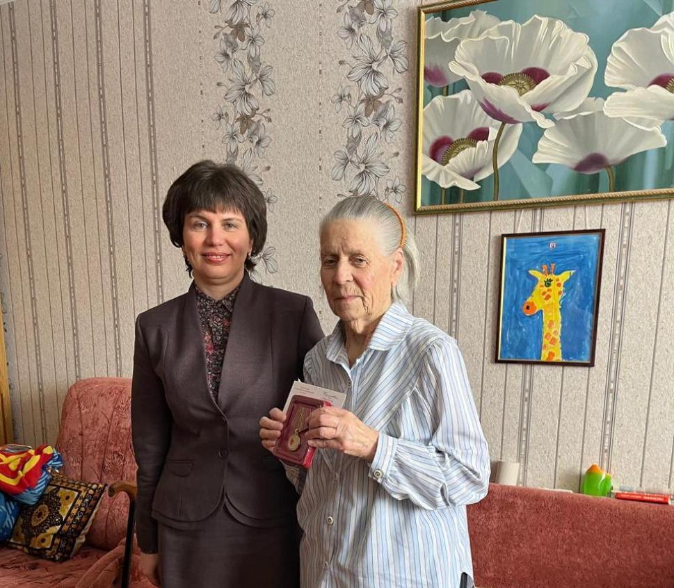 Вручение юбилейных медалей «80 лет Победы в Великой Отечественной войне 1941-1945 годов»