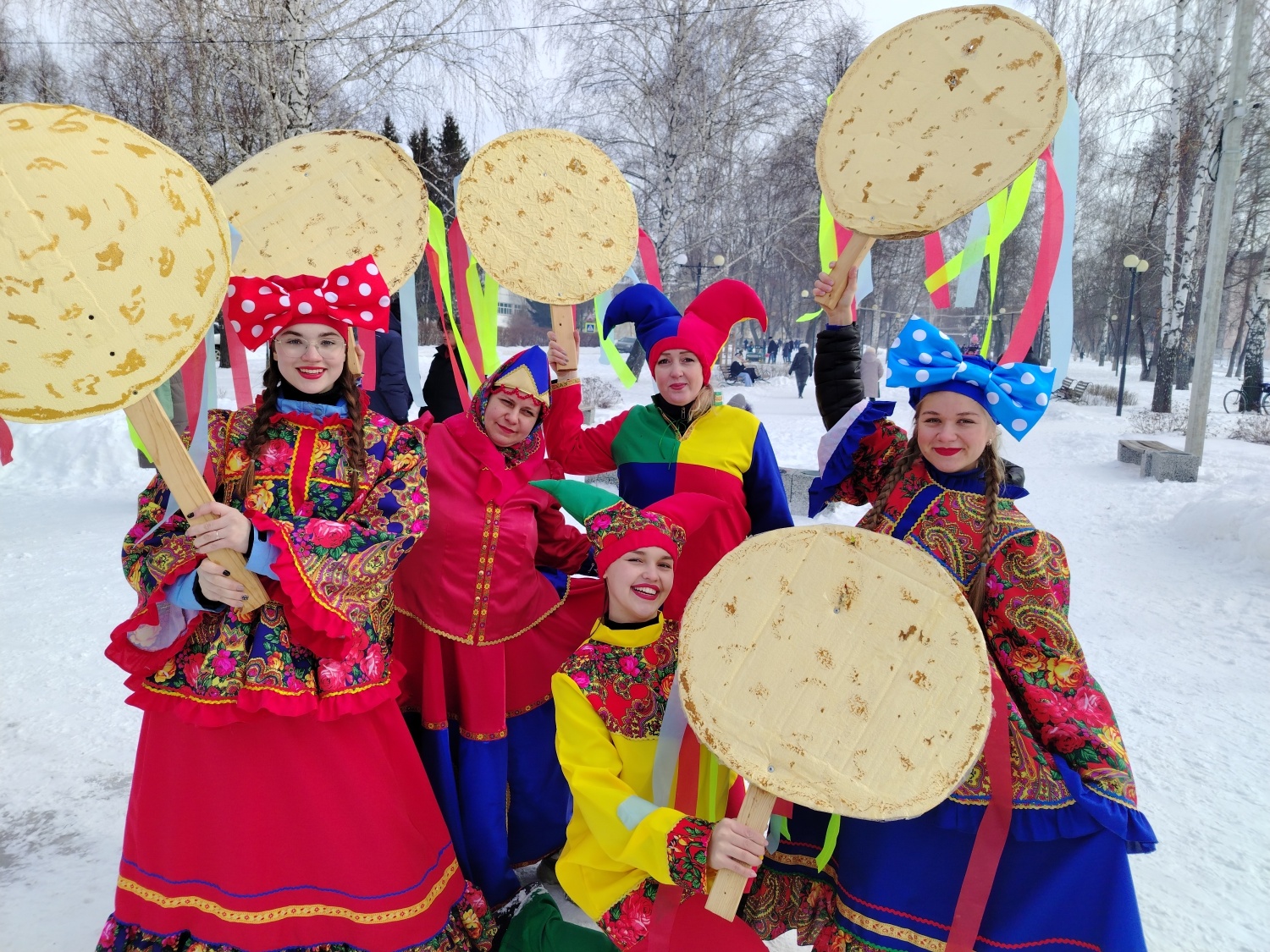 В селе Чемодановка прошли народные гулянья «Широкая масленица»