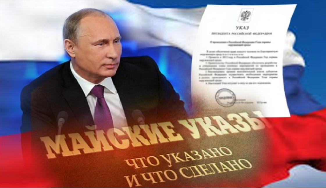 Мониторинг исполнения «майских» указов Президента РФ