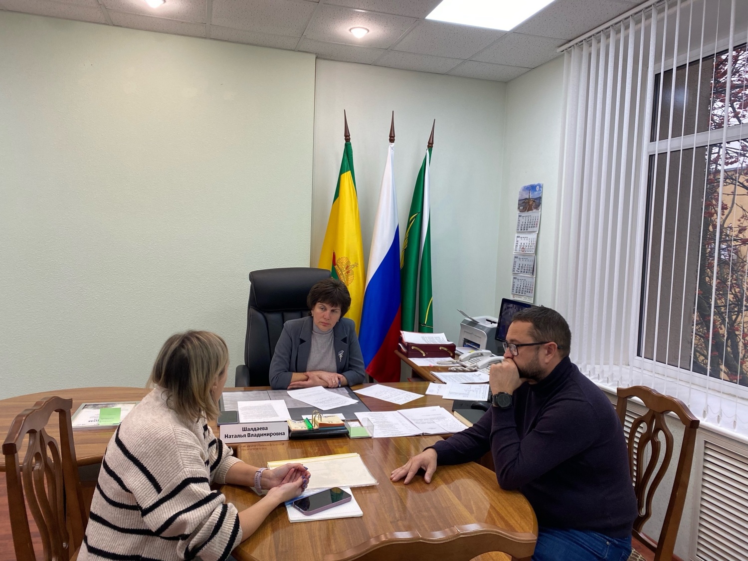 Глава Бессоновского района Наталья Шалдаева провела прием граждан 