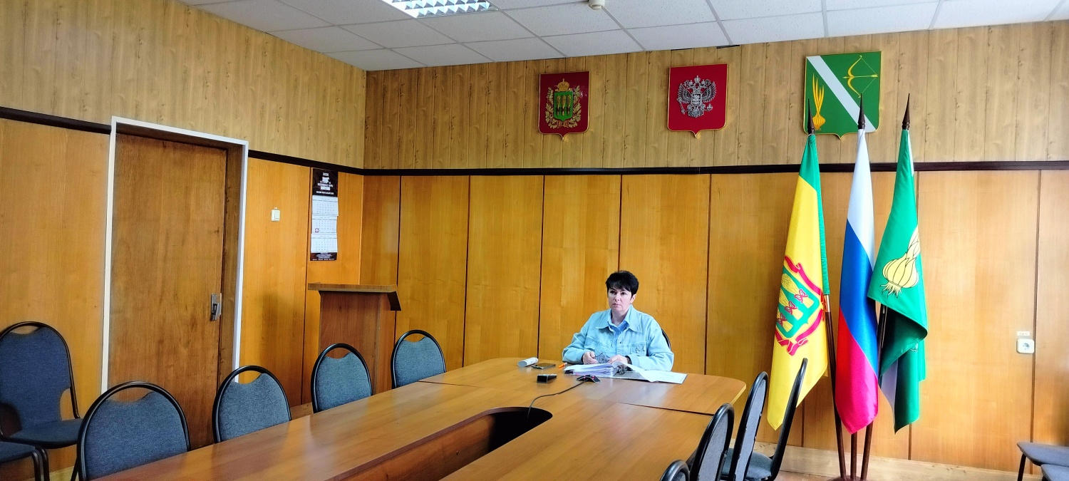 Заместитель главы местной администрации Ирина Антонова  приняла участие в рабочем совещании