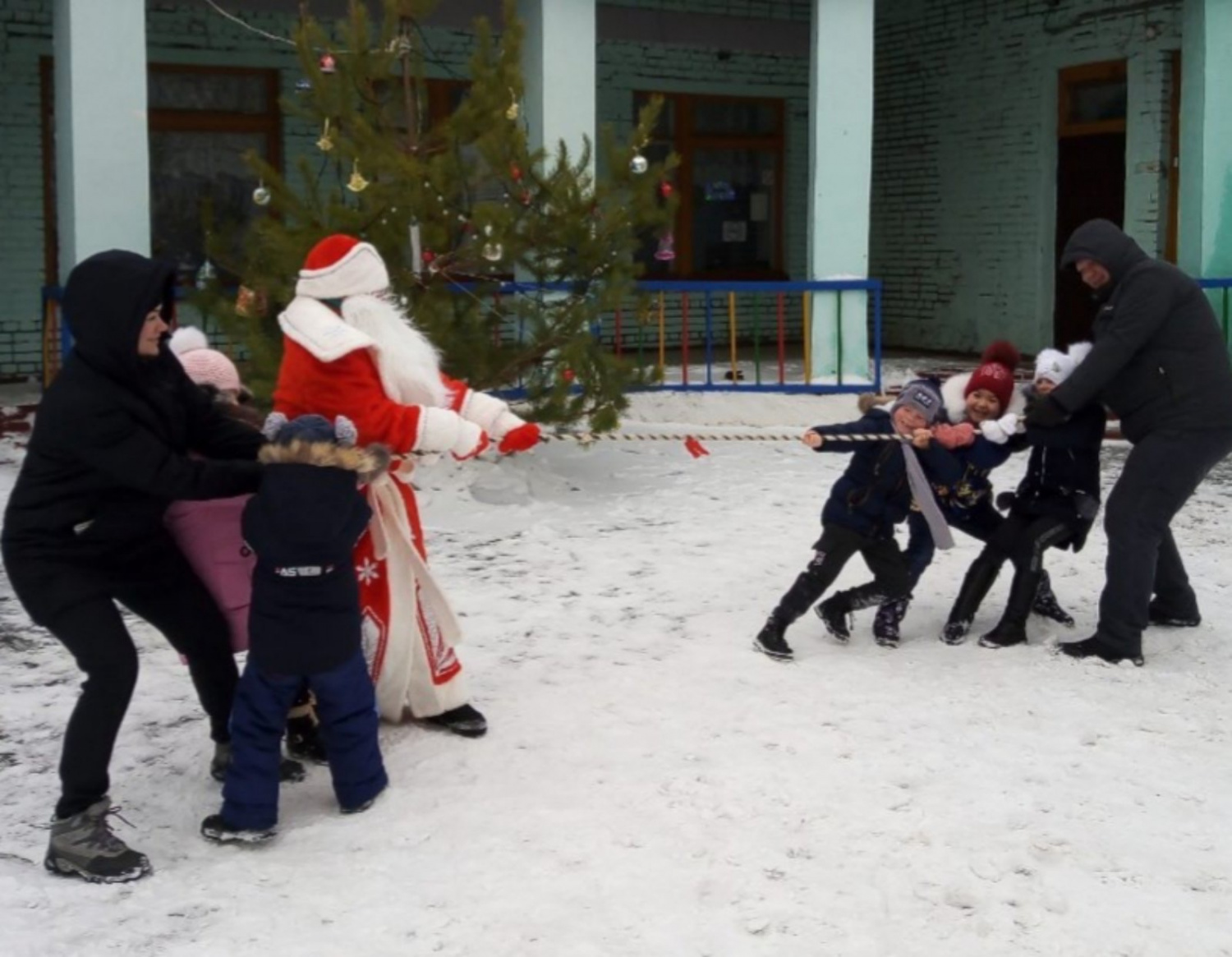 Акция «Зимние забавы»
