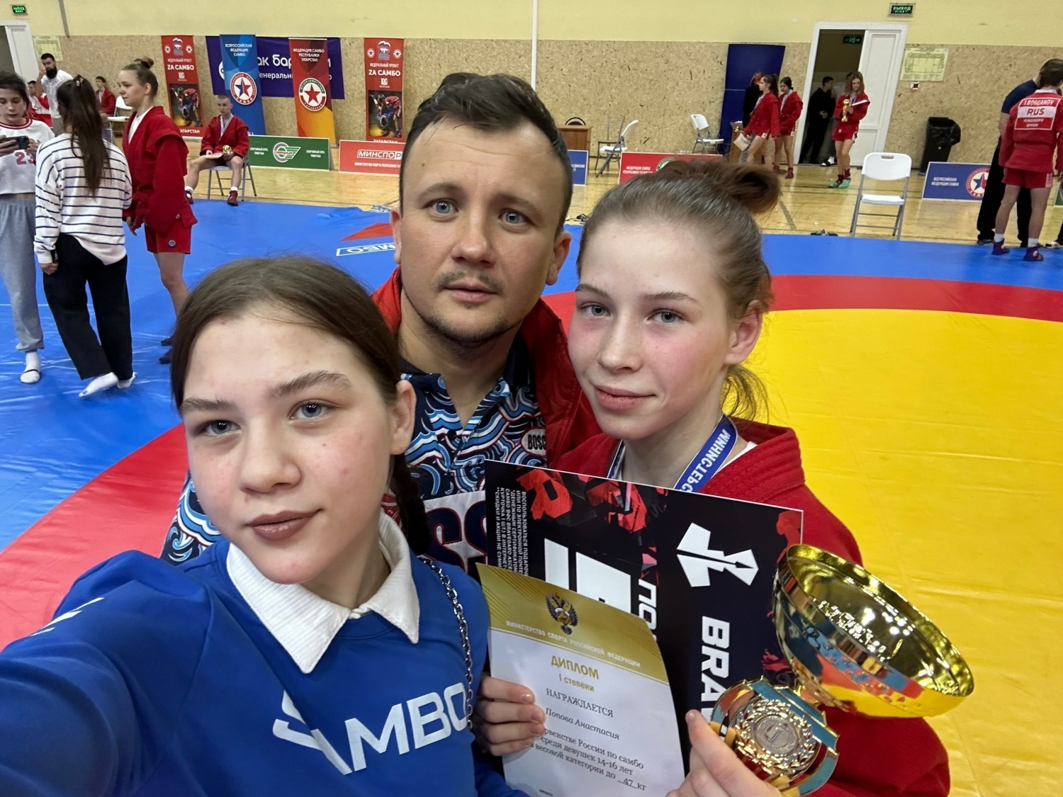 Обучающиеся ДЮСШ Бессоновского района отобрались на Первенство Европы по самбо