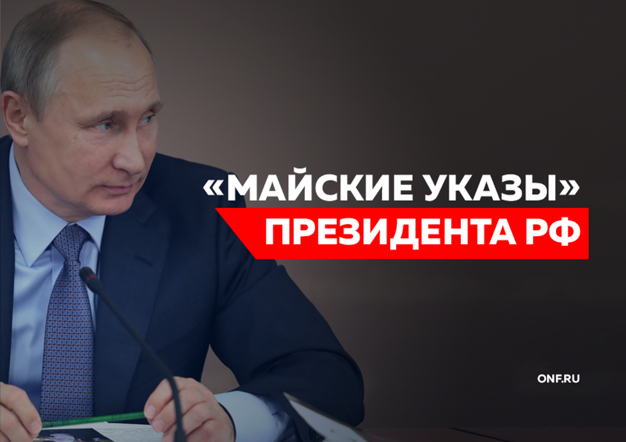 Мониторинг исполнения «майских» указов Президента РФ