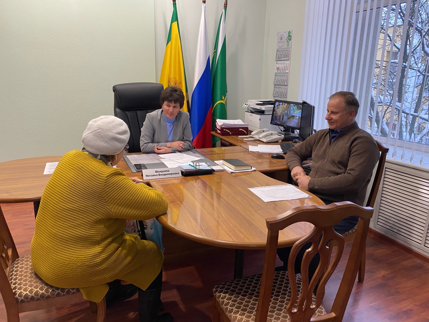Глава Бессоновского района Наталья Шалдаева провела личный приём граждан