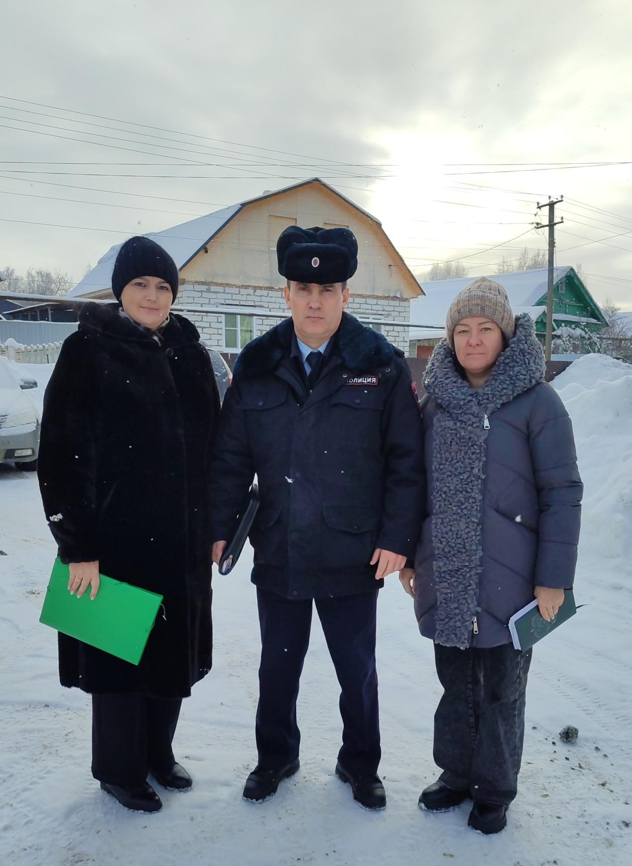 Межведомственный выезд в с.Чемодановка