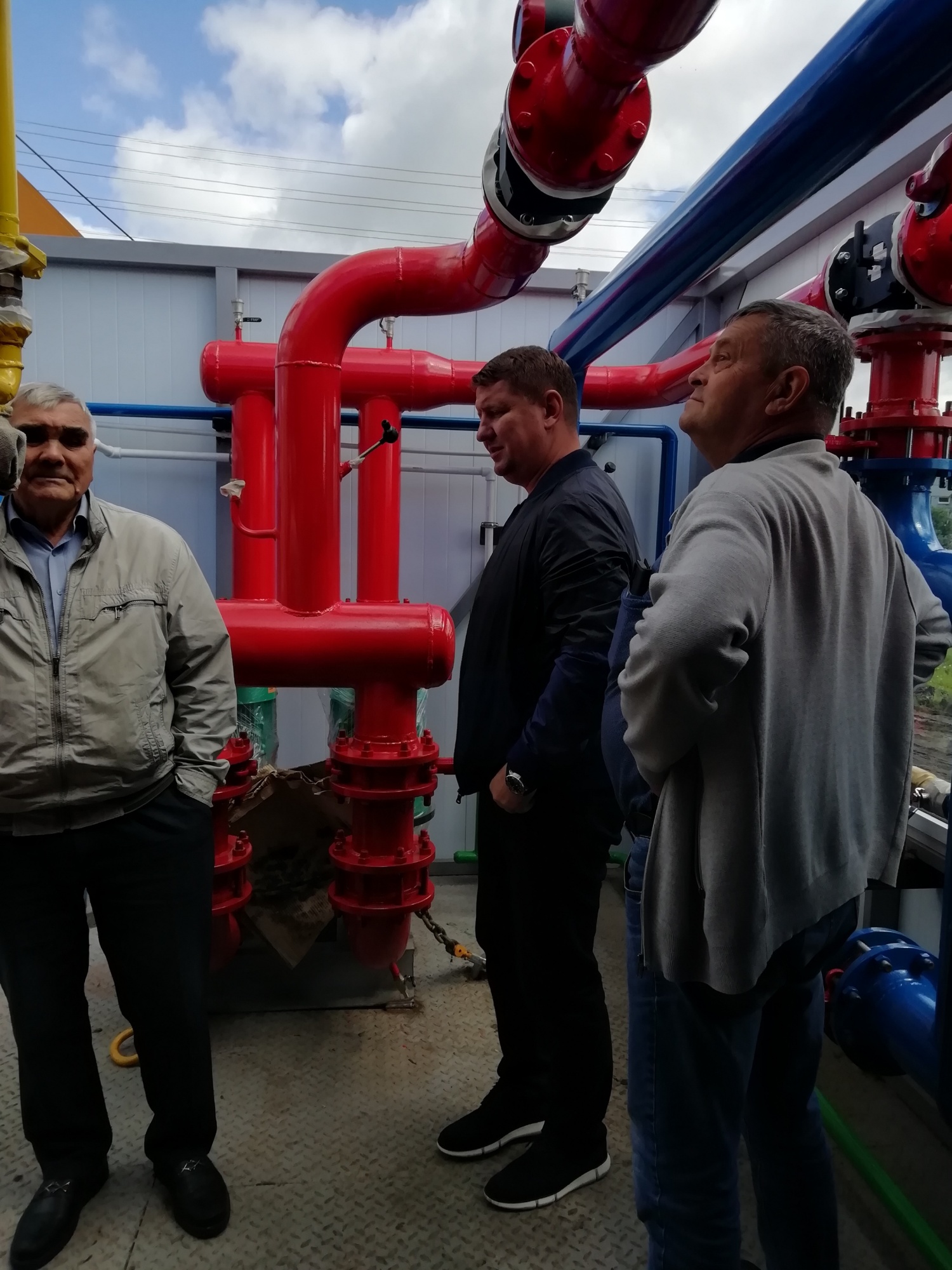 В с. Вазерки на ул. Новая приступили к монтажу газовой котельной