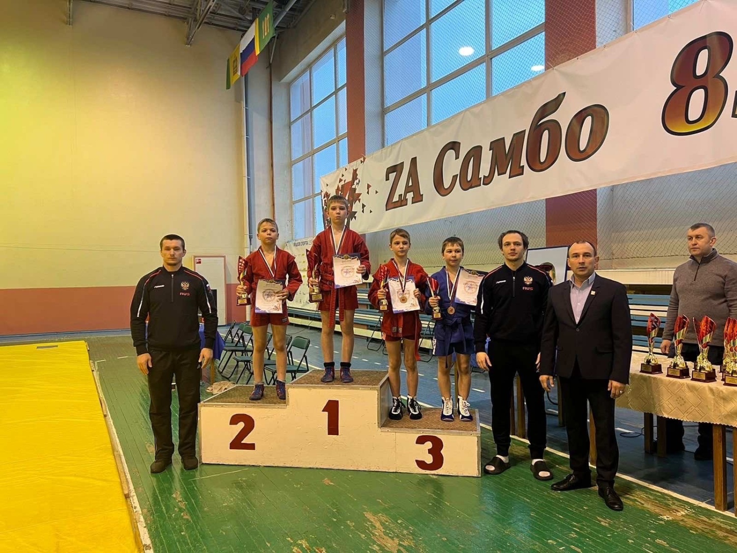 Состоялся 8-й межобластной турнир по самбо