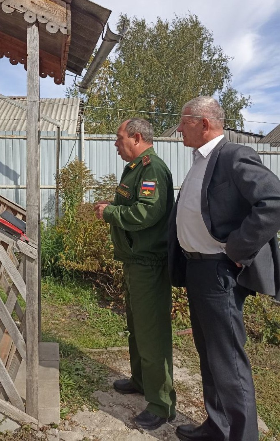Выезд рабочей группы Вазерского сельсовета 