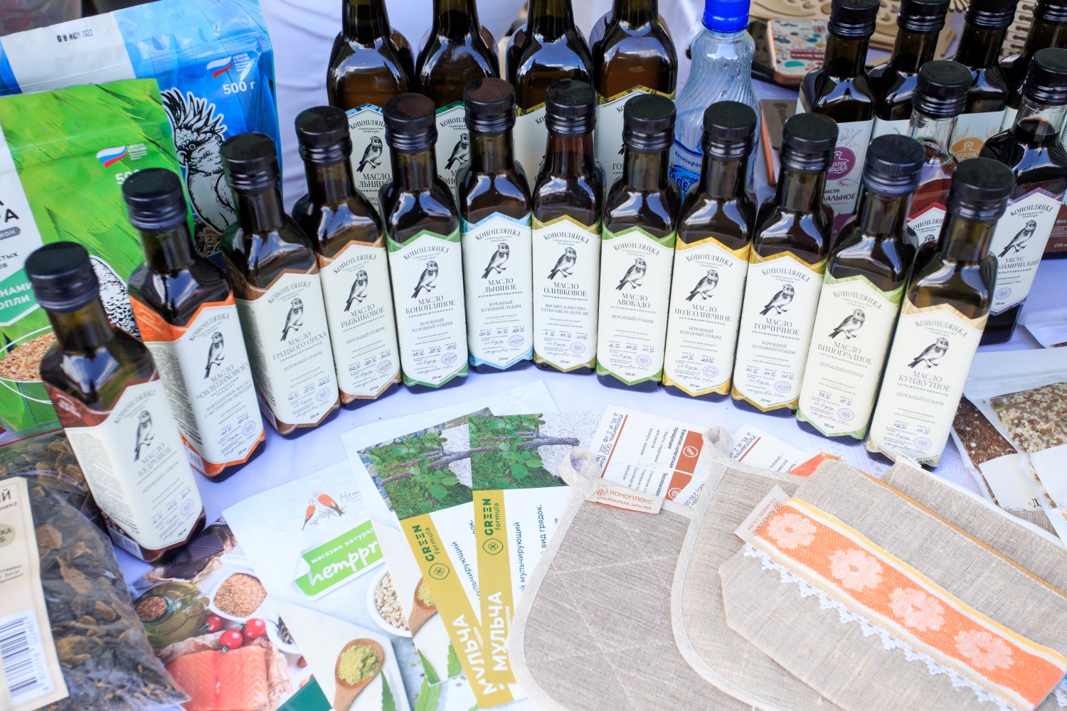 ГК «Коноплекс» презентовала свою продукцию на областном агромероприятии «День поля» в Пензенской области