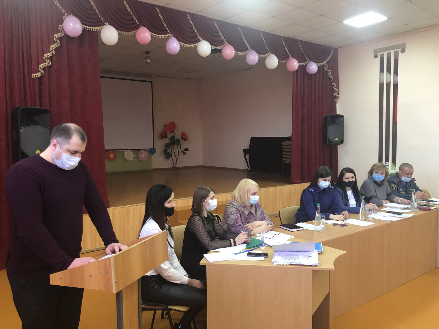 Расширенное выездное заседание Комиссии по делам несовершеннолетних и защите их прав Бессоновского района