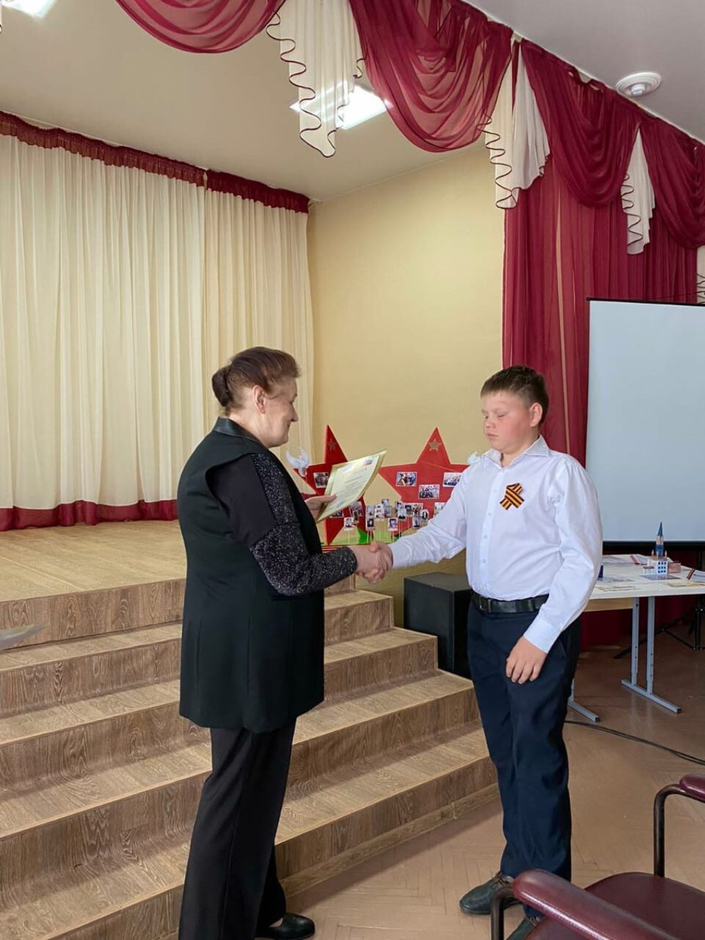 Бессоновский район. Защита проектов в Чемодановке 