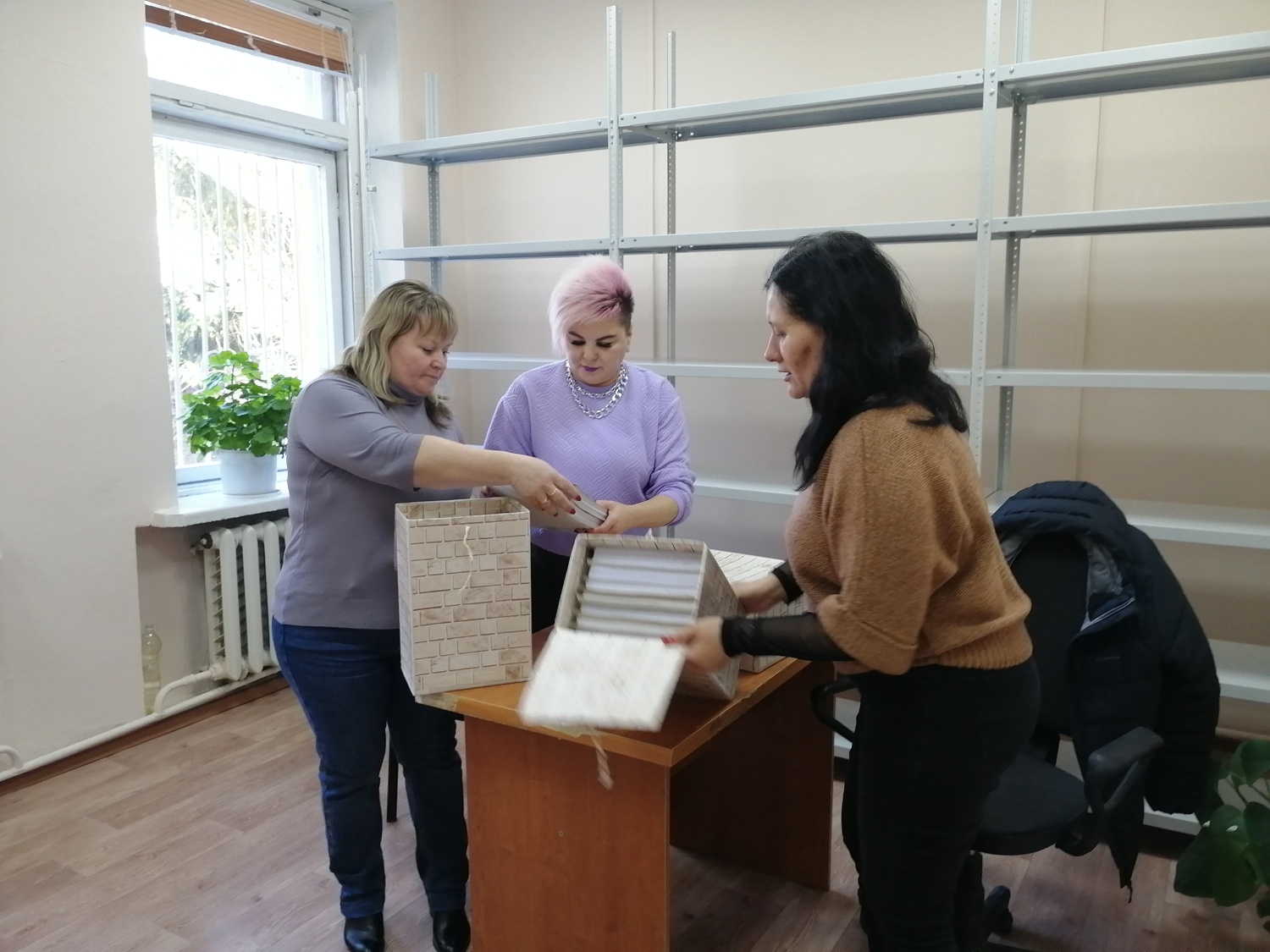 Прием документов от организаций - источников комплектования  архивного отдела администрации Бессоновского района Пензенской области.