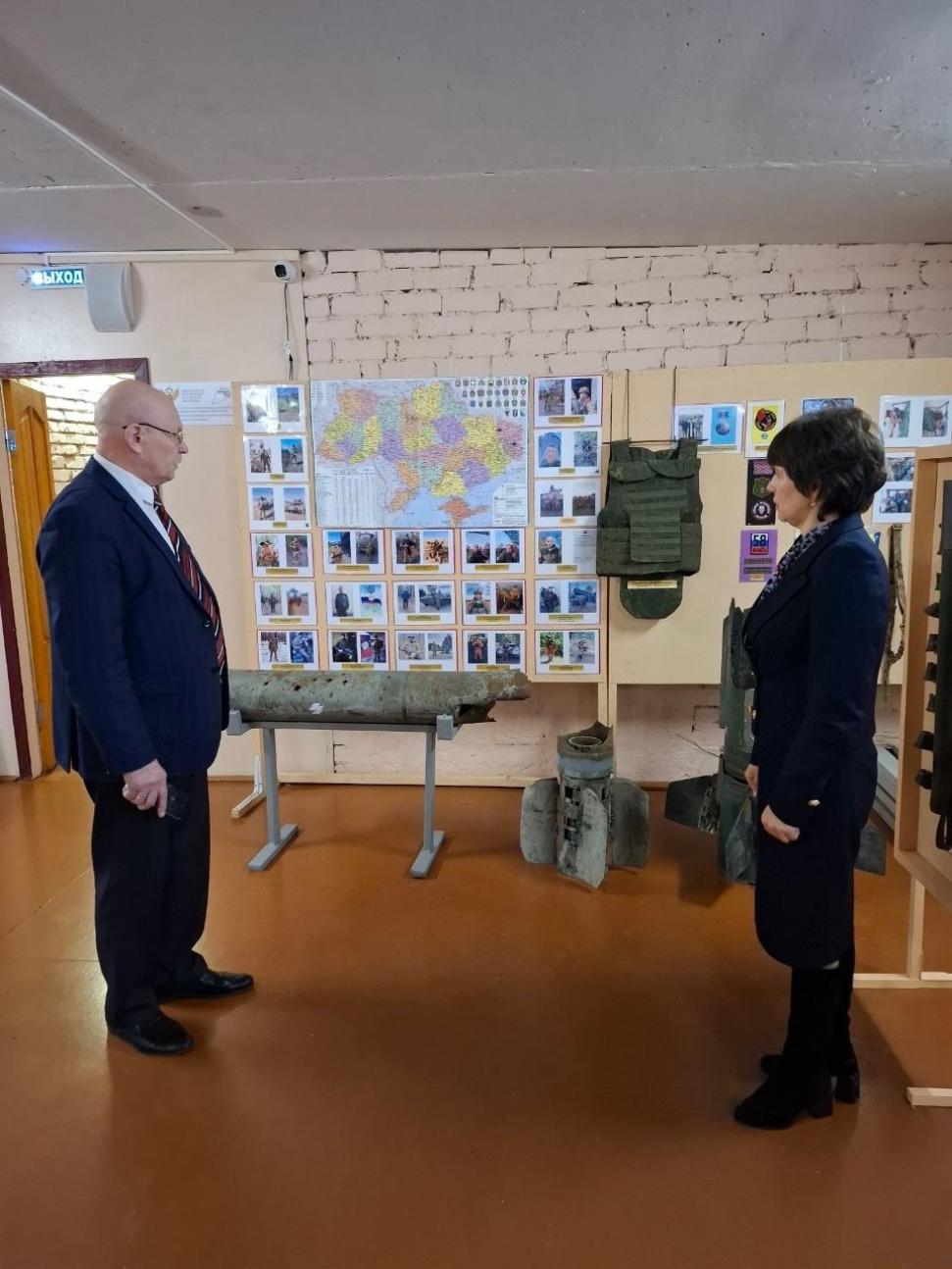 Глава Бессоновского района Наталья Шалдаева посетила МБОУ СОШ им. И.А.Никулина с.Степановка