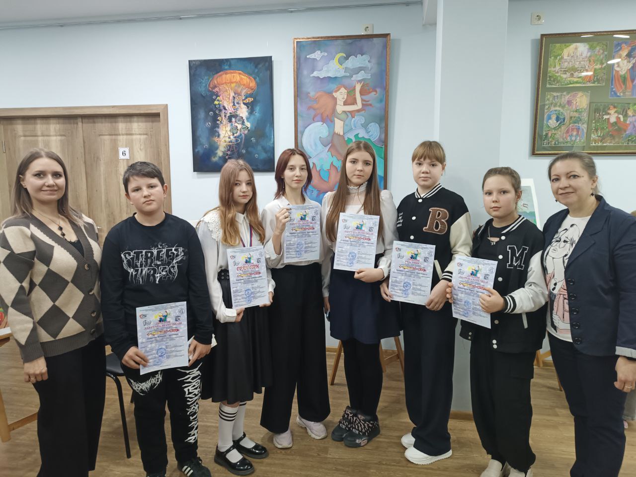 Награждение победителей в III открытом областном конкурсе детского художественного творчества «Я - художник! Я - творец!»