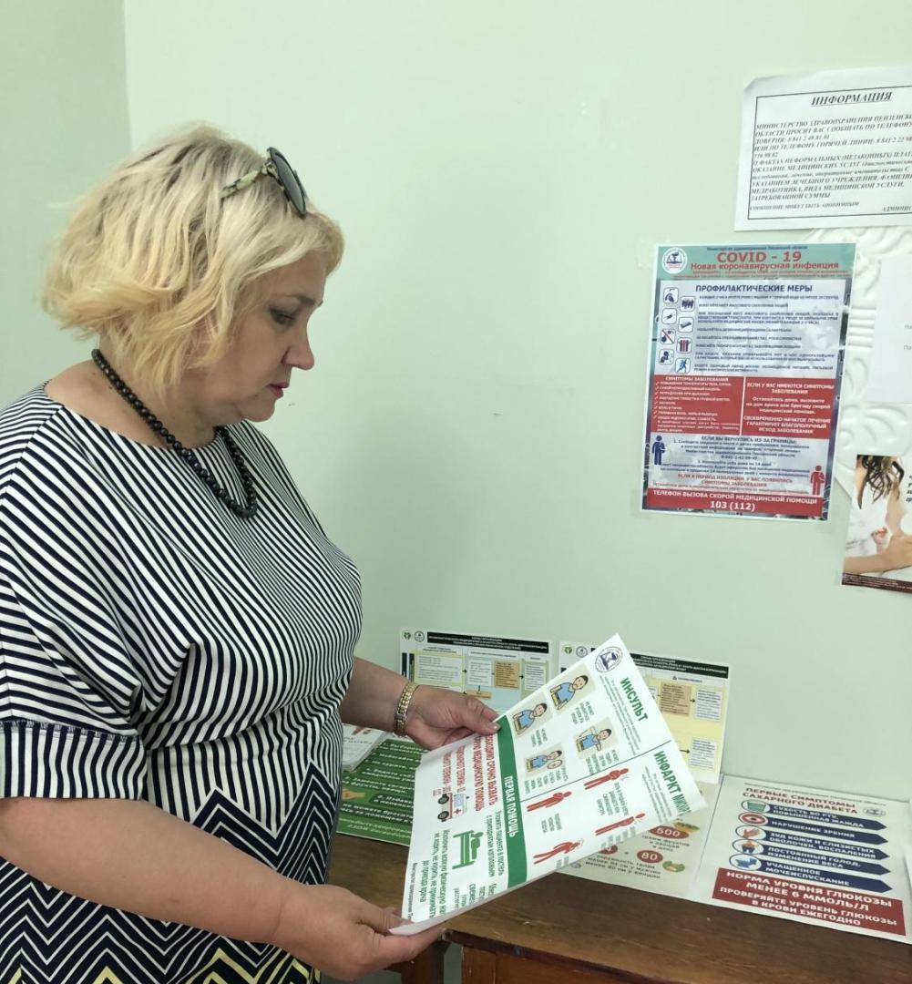 Выезд в ФАП в селе Александровка