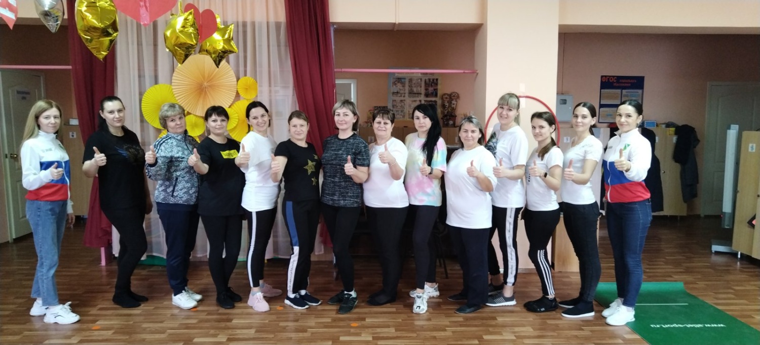 Сотрудники детского сада с.Вазерки сдали нормативы ВФСК ГТО