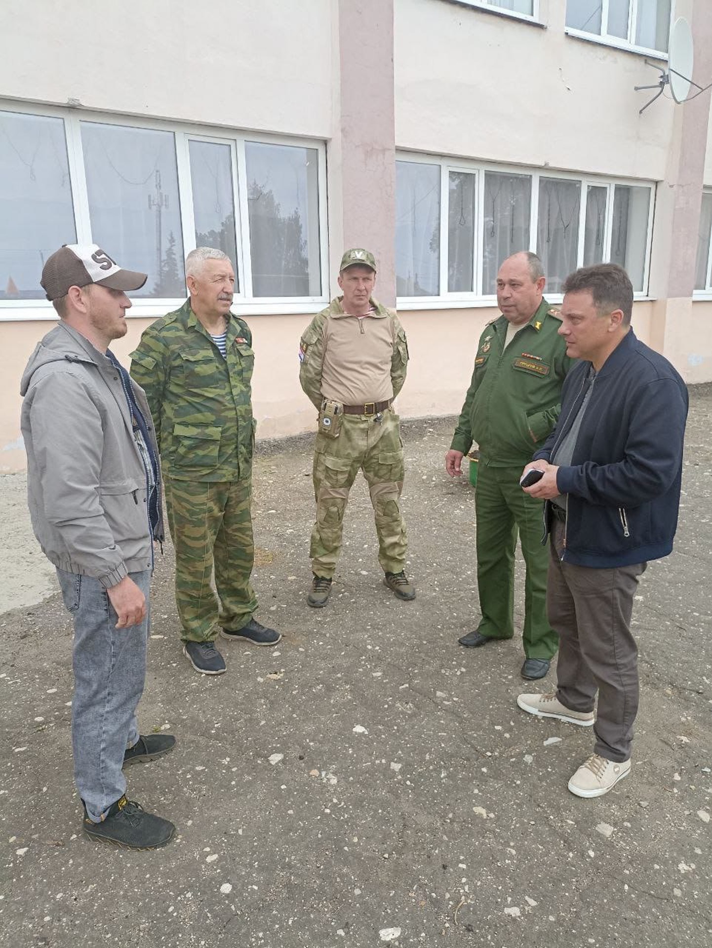 Встреча с жителями села Вазерки Встреча с жителями села Вазерки