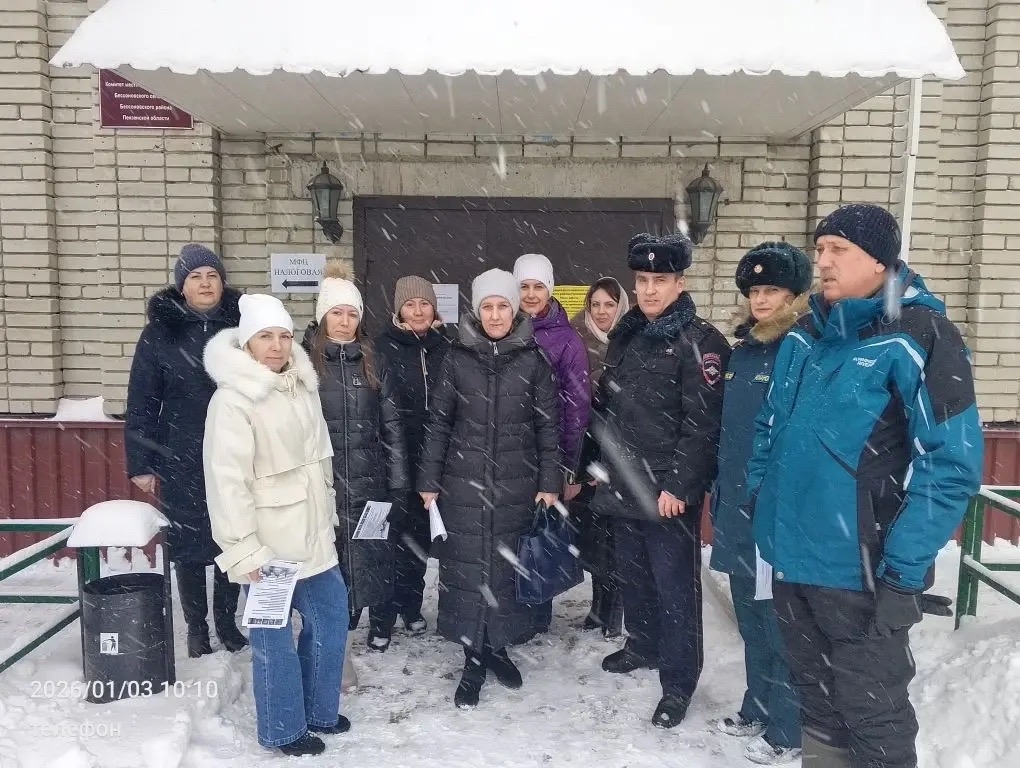 Состоялся межведомственный рейд в селах Бессоновка, Ухтинка, Полеологово, Блохино