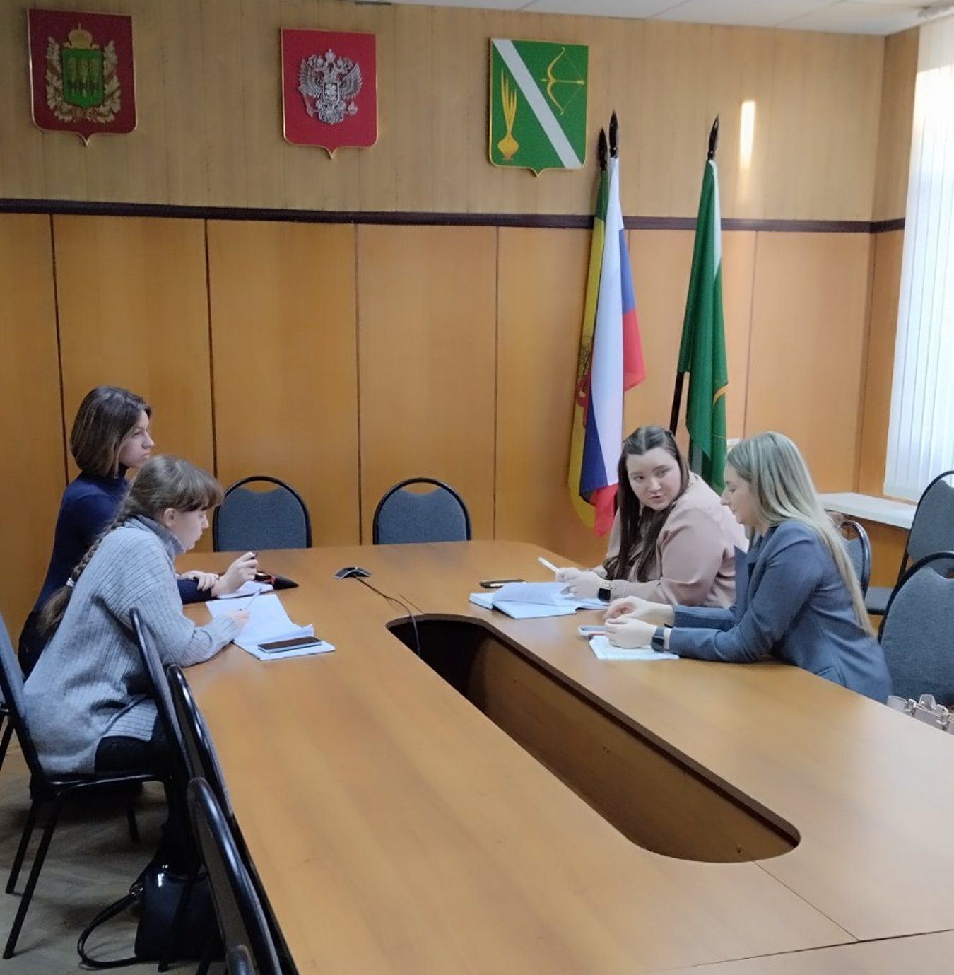 Заседание Молодежного парламента Бессоновского района