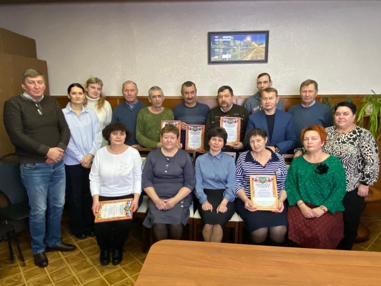 Глава Бессоновского района Наталья Шалдаева встретилась с трудовым коллективом МЭУ Бессоновского района 