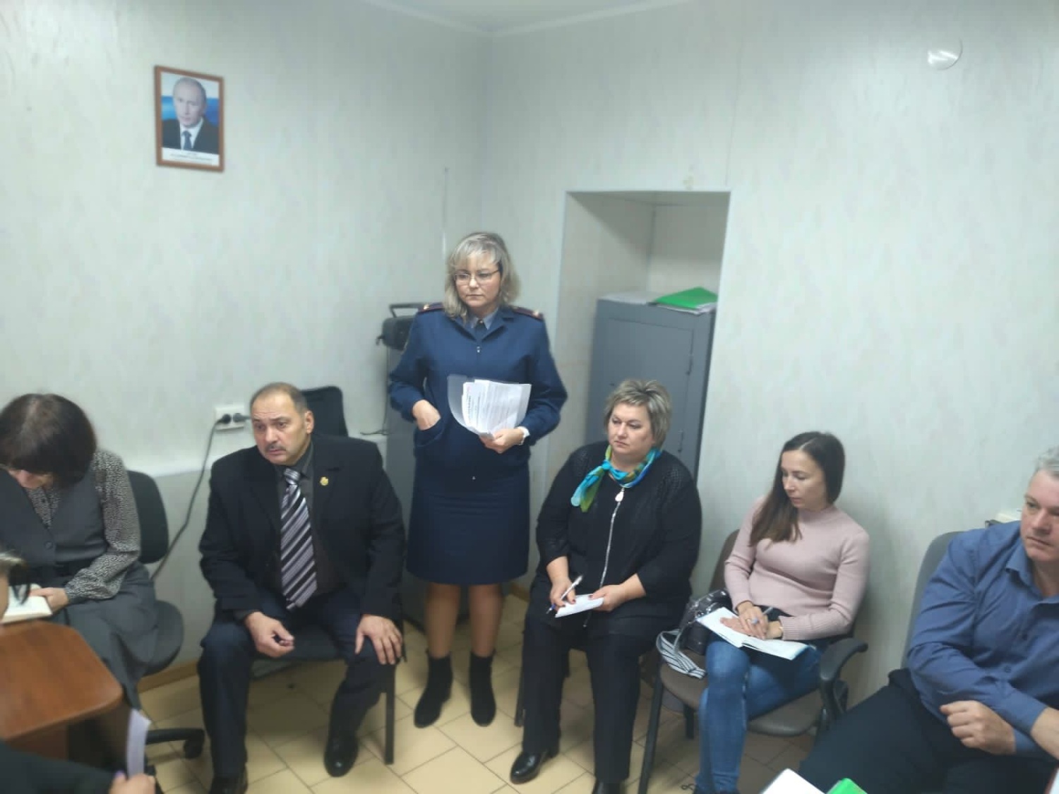 Заседание Совета общественности по профилактике правонарушений Бессоновского района