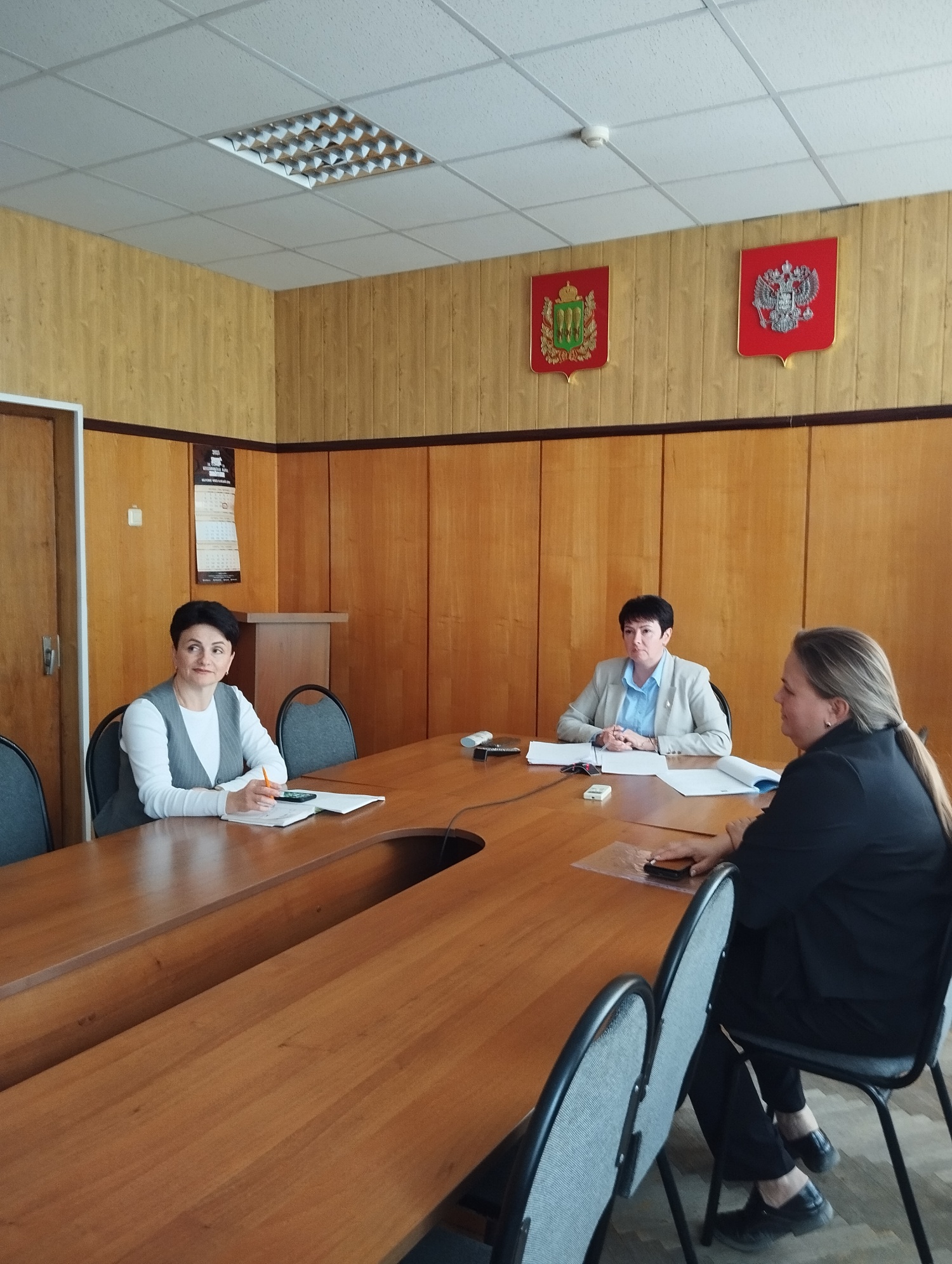 Заместитель главы местной администрации Ирина Антонова приняла участие в рабочем совещании 