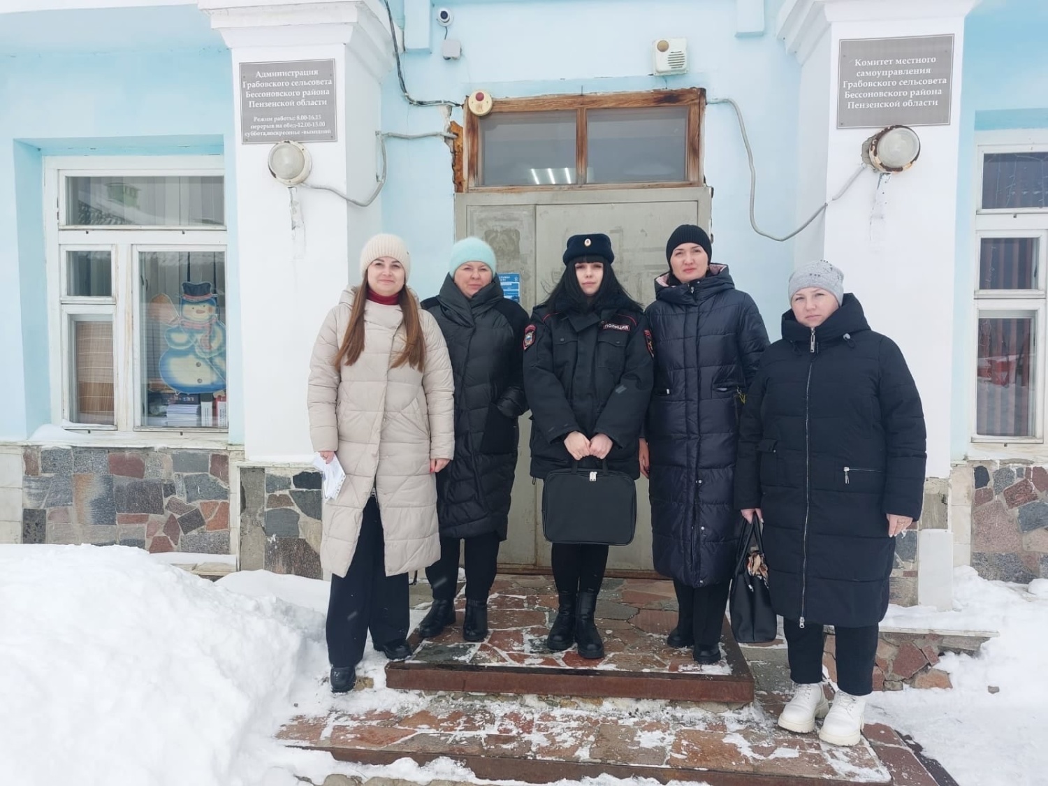 Межведомственный районный рейд в селах Грабово и Чертково Межведомственный районный рейд в селах Грабово и Чертково