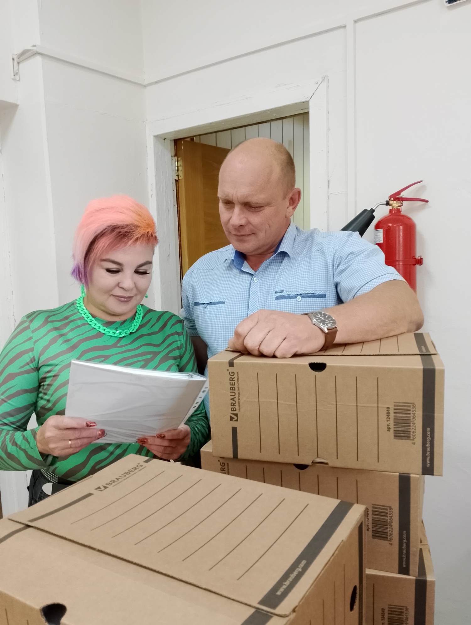 Прием документов от организаций - источников комплектования  архивного отдела администрации Бессоновского района Пензенской области.