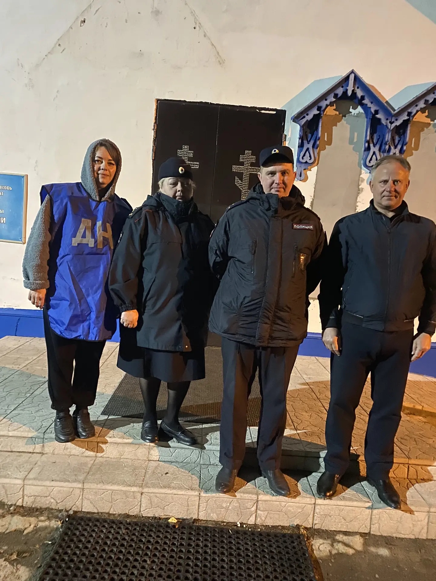 Дружина на страже Пасхи