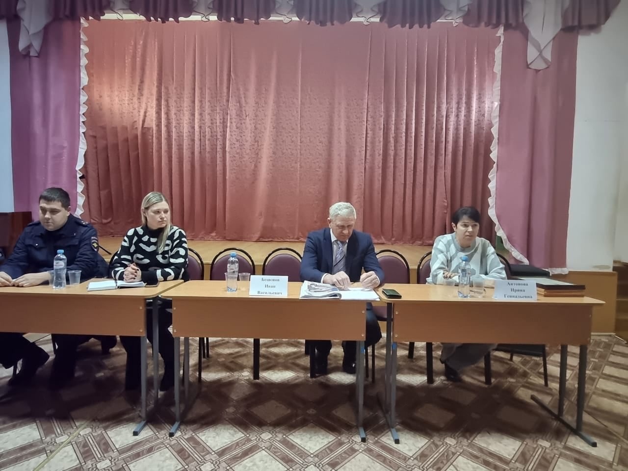 Встреча с населением в с.Вазерки Встреча с населением в с.Вазерки