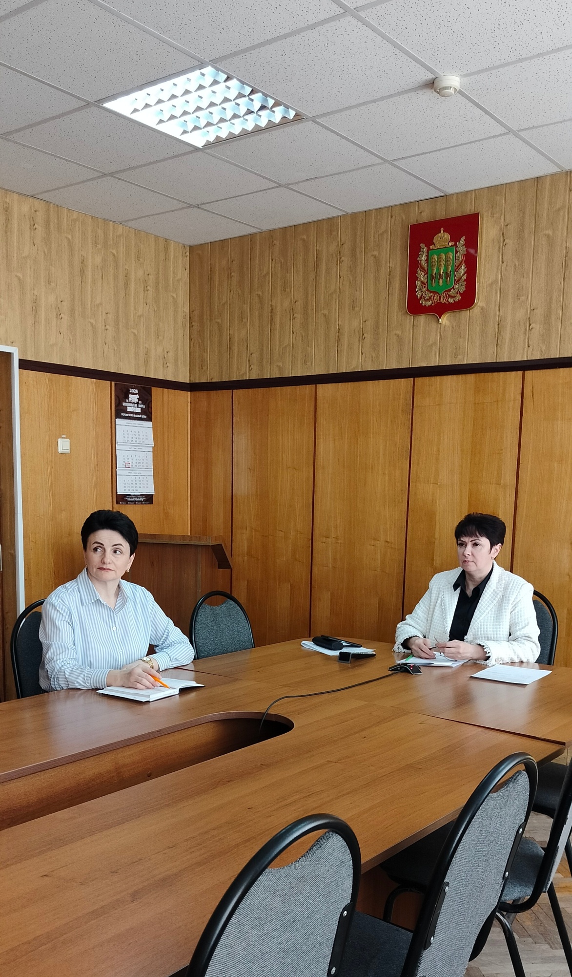 Заместитель главы местной администрации Ирина Антонова приняла участие в  совещании в режиме видеоконференции  