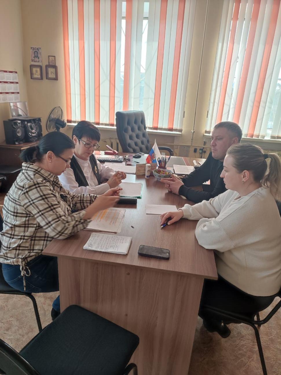 Проведено совещание в администрациях Чемодановского и Сосновского сельсоветов